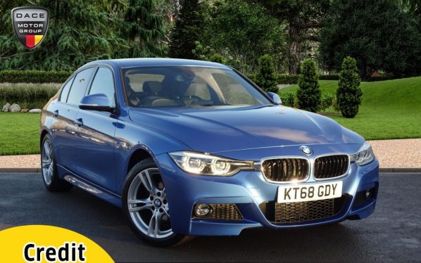 Used 2018 BLUE BMW 3 SERIES Saloon 2.0 320I M SPORT 4d 181 BHP (reg. 2018-11-30) for sale in Stockport