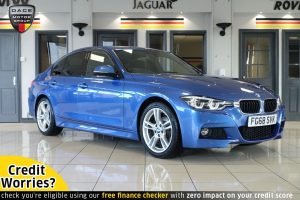 Used 2018 BLUE BMW 3 SERIES Saloon 2.0 320I M SPORT 4d 181 BHP (reg. 2018-09-28) for sale in Wilmslow