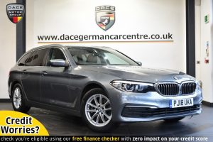 Used 2018 BLUE BMW 5 SERIES Estate 2.0 520D SE TOURING 5DR AUTO 188 BHP (reg. 2018-06-29) for sale in Altrincham