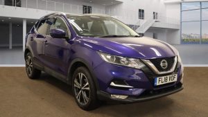Used 2018 BLUE NISSAN QASHQAI Hatchback 1.5 N-CONNECTA DCI 5d 108 BHP (reg. 2018-03-28) for sale in Stockport