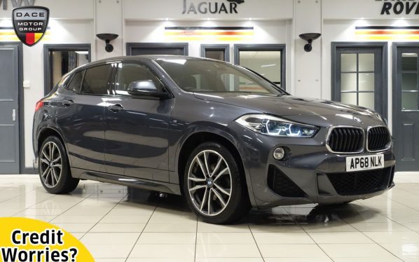 Used 2018 GREY BMW X2 Hatchback 2.0 XDRIVE18D M SPORT 5d 148 BHP (reg. 2018-12-26) for sale in Wilmslow