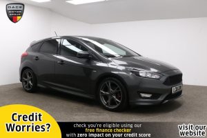 Used 2018 GREY FORD FOCUS Hatchback 1.5 ST-LINE X TDCI 5d 118 BHP (reg. 2018-06-29) for sale in Manchester