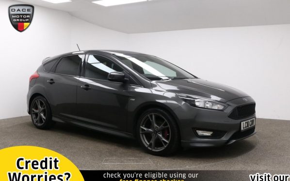 Used 2018 GREY FORD FOCUS Hatchback 1.5 ST-LINE X TDCI 5d 118 BHP (reg. 2018-06-29) for sale in Manchester