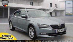 Used 2018 GREY SKODA SUPERB Hatchback 2.0 SE L EXECUTIVE TDI DSG 5d AUTO 148 BHP (reg. 2018-06-15) for sale in Wilmslow