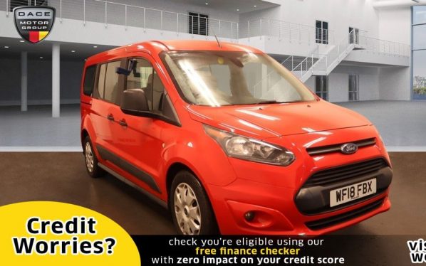 Used 2018 RED FORD GRAND TOURNEO CONNECT MPV 1.5 ZETEC TDCI 5d 99 BHP (reg. 2018-03-30) for sale in Manchester