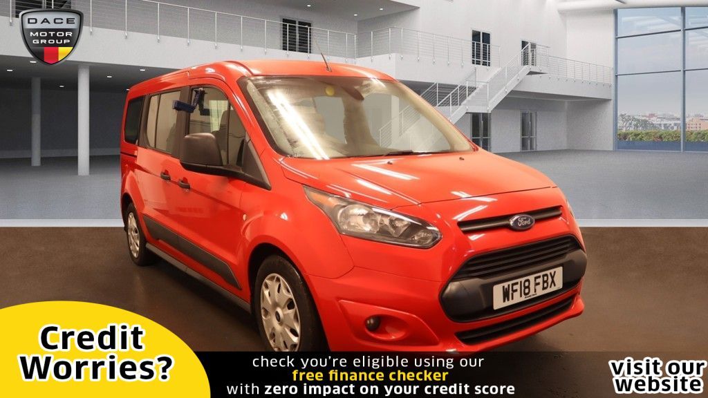 Used 2018 RED FORD GRAND TOURNEO CONNECT MPV 1.5 ZETEC TDCI 5d 99 BHP (reg. 2018-03-30) for sale in Manchester