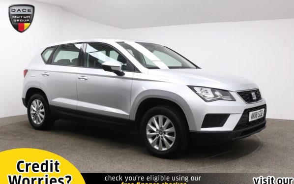 Used 2018 SILVER SEAT ATECA Hatchback 1.6 TDI ECOMOTIVE S 5d 114 BHP (reg. 2018-06-12) for sale in Manchester