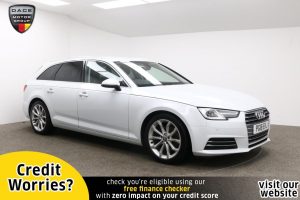 Used 2018 WHITE AUDI A4 Estate 2.0 AVANT TDI ULTRA SPORT 5d 148 BHP (reg. 2018-08-29) for sale in Manchester