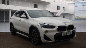 Used 2018 WHITE BMW X2 Hatchback 2.0 SDRIVE18D M SPORT X 5DR AUTO 148 BHP (reg. 2018-07-30) for sale in Altrincham
