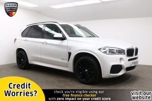 Used 2018 WHITE BMW X5 Estate 3.0 XDRIVE30D M SPORT 5d AUTO 255 BHP (reg. 2018-03-29) for sale in Manchester