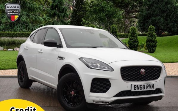 Used 2018 WHITE JAGUAR E-PACE Estate 2.0 R-DYNAMIC 5d 148 BHP (reg. 2018-10-05) for sale in Stockport