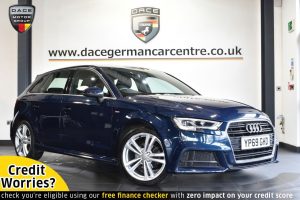 Used 2019 BLUE AUDI A3 Hatchback 1.0 SPORTBACK TFSI S LINE 5DR 114 BHP (reg. 2019-10-29) for sale in Altrincham