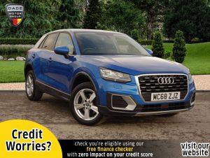 Used 2019 BLUE AUDI Q2 Estate 1.0 TFSI SPORT 5d 114 BHP (reg. 2019-02-26) for sale in Stockport