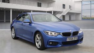 Used 2019 BLUE BMW 4 SERIES Coupe 2.0 420D M SPORT GRAN COUPE 4DR 188 BHP (reg. 2019-02-25) for sale in Altrincham