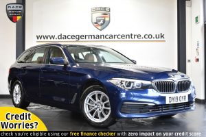 Used 2019 BLUE BMW 5 SERIES Estate 2.0 520D SE TOURING 5DR AUTO 188 BHP (reg. 2019-03-11) for sale in Altrincham