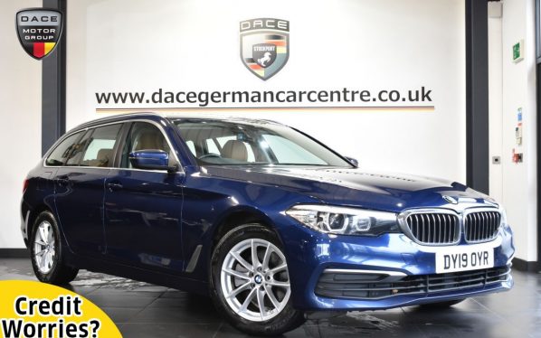 Used 2019 BLUE BMW 5 SERIES Estate 2.0 520D SE TOURING 5DR AUTO 188 BHP (reg. 2019-03-11) for sale in Altrincham
