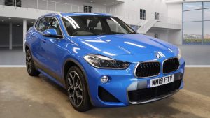 Used 2019 BLUE BMW X2 Hatchback 2.0 SDRIVE20I M SPORT X 5d AUTO 190 BHP (reg. 2019-05-31) for sale in Stockport