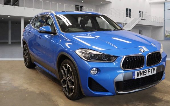 Used 2019 BLUE BMW X2 Hatchback 2.0 SDRIVE20I M SPORT X 5d AUTO 190 BHP (reg. 2019-05-31) for sale in Stockport