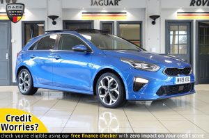 Used 2019 BLUE KIA CEED Hatchback 1.4 FIRST EDITION ISG 5d AUTO 139 BHP (reg. 2019-03-01) for sale in Wilmslow