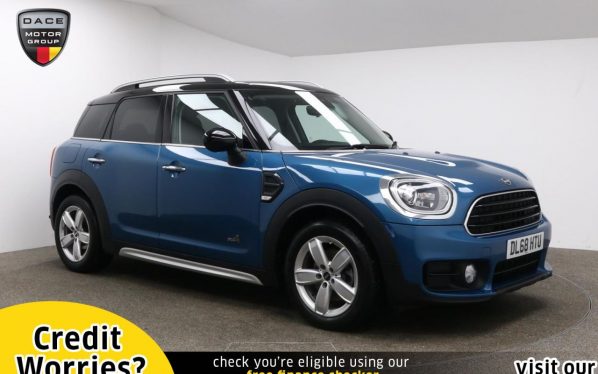 Used 2019 BLUE MINI COUNTRYMAN Hatchback 2.0 COOPER D ALL4 5d 148 BHP (reg. 2019-01-22) for sale in Manchester