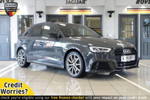 Used 2019 GREY AUDI A3 Hatchback 2.0 SPORTBACK TDI BLACK EDITION 5d AUTO 148 BHP (reg. 2019-05-23) for sale in Wilmslow