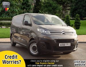 Used 2019 GREY CITROEN DISPATCH PANEL VAN 1.6 M 1000 ENTERPRISE BLUEHDI 5d 94 BHP PLUS VAT (reg. 2019-02-01) for sale in Stockport