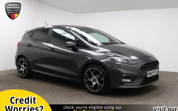 Used 2019 GREY FORD FIESTA Hatchback 1.5 ST-2 5d 198 BHP (reg. 2019-12-23) for sale in Manchester