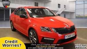 Used 2019 RED SKODA OCTAVIA Hatchback 2.0 VRS TSI 5d 242 BHP (reg. 2019-01-08) for sale in Manchester