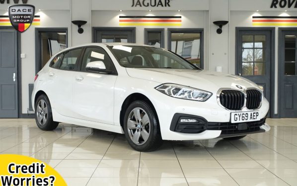 Used 2020 WHITE BMW 1 SERIES Hatchback 1.5 116D SE 5d AUTO 115 BHP (reg. 2020-01-20) for sale in Wilmslow