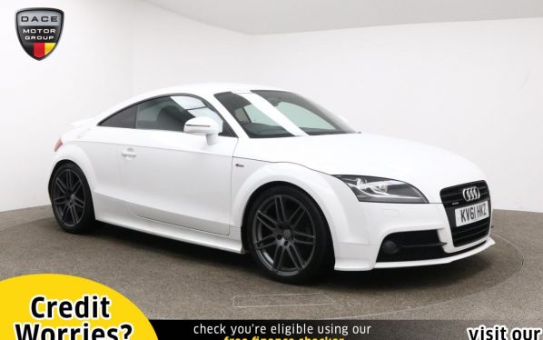 Used 2011 WHITE AUDI TT Coupe 2.0 TDI QUATTRO S LINE BLACK EDITION 2d 168 BHP (reg. 2011-09-17) for sale in Manchester