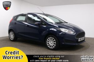 Used 2013 BLUE FORD FIESTA Hatchback 1.5 STYLE TDCI 5d 74 BHP (reg. 2013-07-31) for sale in Manchester