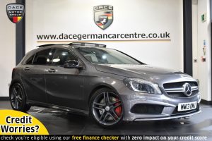 Used 2013 GREY MERCEDES-BENZ A-CLASS Hatchback 2.0 A45 AMG 4MATIC 5DR 360 BHP (reg. 2013-06-25) for sale in Altrincham