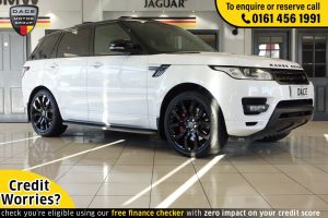 Used 2013 WHITE LAND ROVER RANGE ROVER SPORT Estate 3.0 SDV6 AUTOBIOGRAPHY DYNAMIC 5d AUTO 288 BHP (reg. 2013-09-13) for sale in Wilmslow