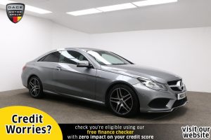 Used 2014 SILVER MERCEDES-BENZ E-CLASS Coupe 2.1 E250 CDI AMG SPORT 2d 204 BHP (reg. 2014-06-11) for sale in Manchester
