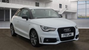 Used 2014 WHITE AUDI A1 Hatchback 1.4 TFSI S LINE STYLE EDITION 3DR AUTO 121 BHP (reg. 2014-06-26) for sale in Altrincham