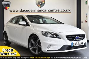 Used 2014 WHITE VOLVO V40 Hatchback 1.6 D2 R-DESIGN 5DR 113 BHP (reg. 2014-11-03) for sale in Altrincham