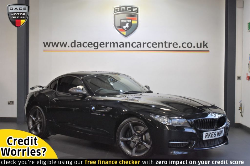 Used 2015 BLACK BMW Z4 Convertible 3.0 Z4 SDRIVE35IS ROADSTER 2DR AUTO 340 BHP (reg. 2015-09-01) for sale in Altrincham