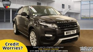 Used 2015 BLACK LAND ROVER RANGE ROVER EVOQUE Estate 2.2 SD4 DYNAMIC 5d AUTO 190 BHP (reg. 2015-06-30) for sale in Manchester