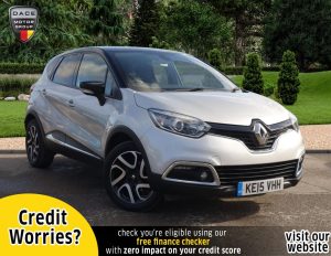 Used 2015 BLACK RENAULT CAPTUR Hatchback 1.5 DYNAMIQUE S MEDIANAV DCI 5d AUTO 90 BHP (reg. 2015-06-22) for sale in Stockport