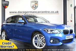 Used 2015 BLUE BMW 1 SERIES Hatchback 2.0 120D XDRIVE M SPORT 5DR AUTO 188 BHP (reg. 2015-11-11) for sale in Altrincham