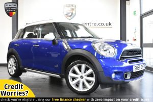 Used 2015 BLUE MINI COUNTRYMAN Hatchback 1.6 COOPER S ALL4 5DR 184 BHP (reg. 2015-11-30) for sale in Altrincham
