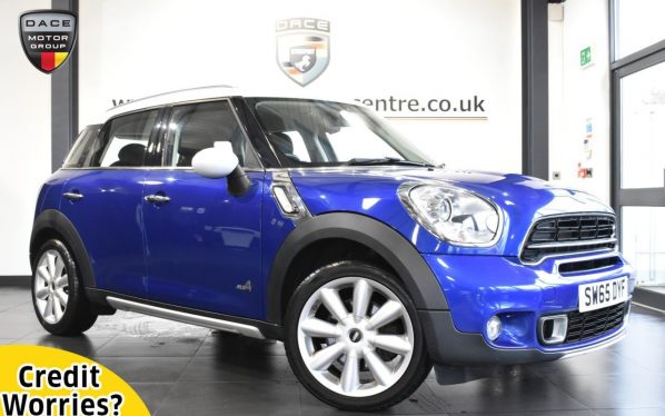Used 2015 BLUE MINI COUNTRYMAN Hatchback 1.6 COOPER S ALL4 5DR 184 BHP (reg. 2015-11-30) for sale in Altrincham