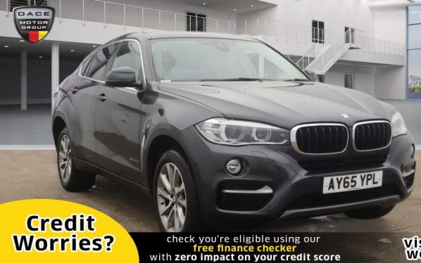 Used 2015 GREY BMW X6 Coupe 3.0 XDRIVE30D SE 4d AUTO 255 BHP (reg. 2015-09-25) for sale in Manchester