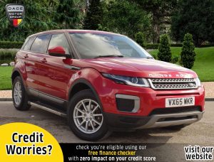 Used 2015 RED LAND ROVER RANGE ROVER EVOQUE Estate 2.0 ED4 SE 5d 148 BHP (reg. 2015-11-25) for sale in Stockport