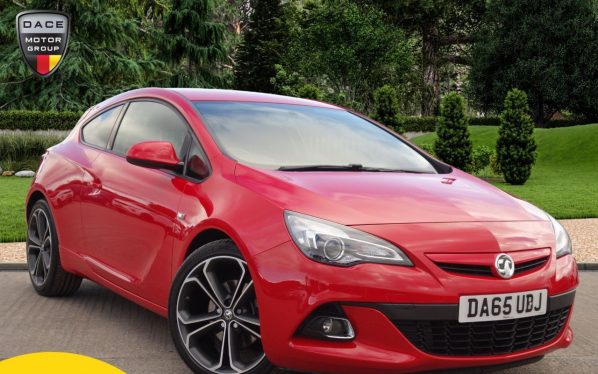Used 2015 RED VAUXHALL ASTRA GTC Hatchback 1.6 LIMITED EDITION CDTI S/S 3d 108 BHP (reg. 2015-09-30) for sale in Stockport