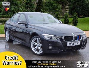 Used 2016 BLACK BMW 3 SERIES Saloon 3.0 330D XDRIVE M SPORT 4d AUTO 255 BHP (reg. 2016-06-16) for sale in Stockport