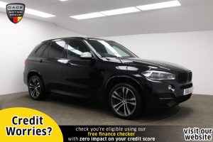 Used 2016 BLACK BMW X5 Estate 3.0 M50D 5d AUTO 376 BHP (reg. 2016-03-11) for sale in Manchester