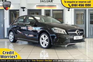Used 2016 BLACK MERCEDES-BENZ A-CLASS Hatchback 1.6 A 180 SPORT 5d AUTO 121 BHP (reg. 2016-02-09) for sale in Wilmslow