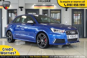 Used 2016 BLUE AUDI A1 Hatchback 2.0 S1 QUATTRO 3d 228 BHP (reg. 2016-05-06) for sale in Wilmslow