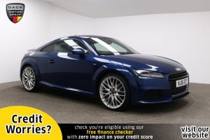 Used 2016 BLUE AUDI TT Coupe 2.0 TFSI S LINE 2d 227 BHP (reg. 2016-03-24) for sale in Manchester